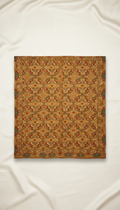 Antique Gold Shawl With Heritage Embroidery